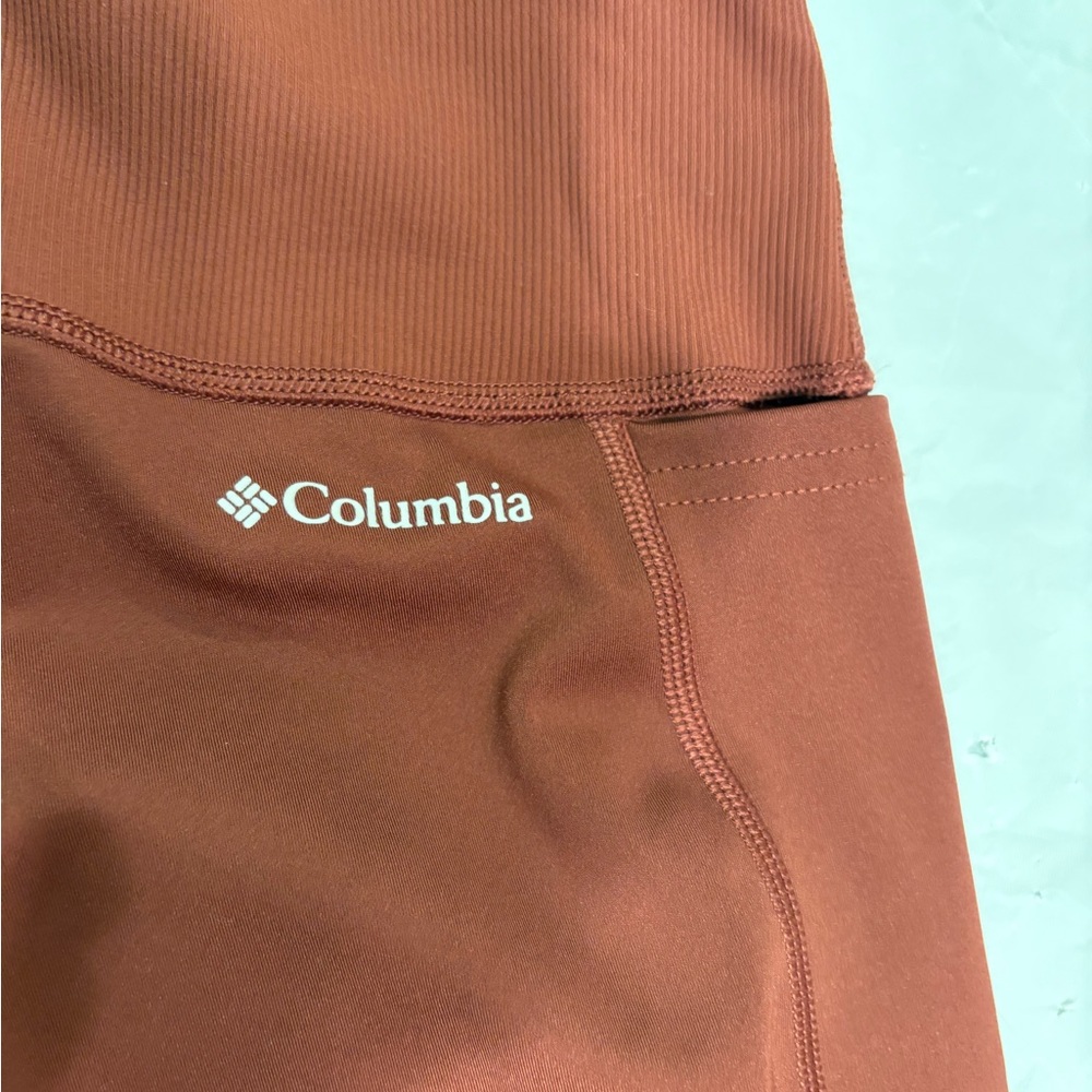 Columbia Rust High-Waist Leggings. Size large - Picture 3 of 15